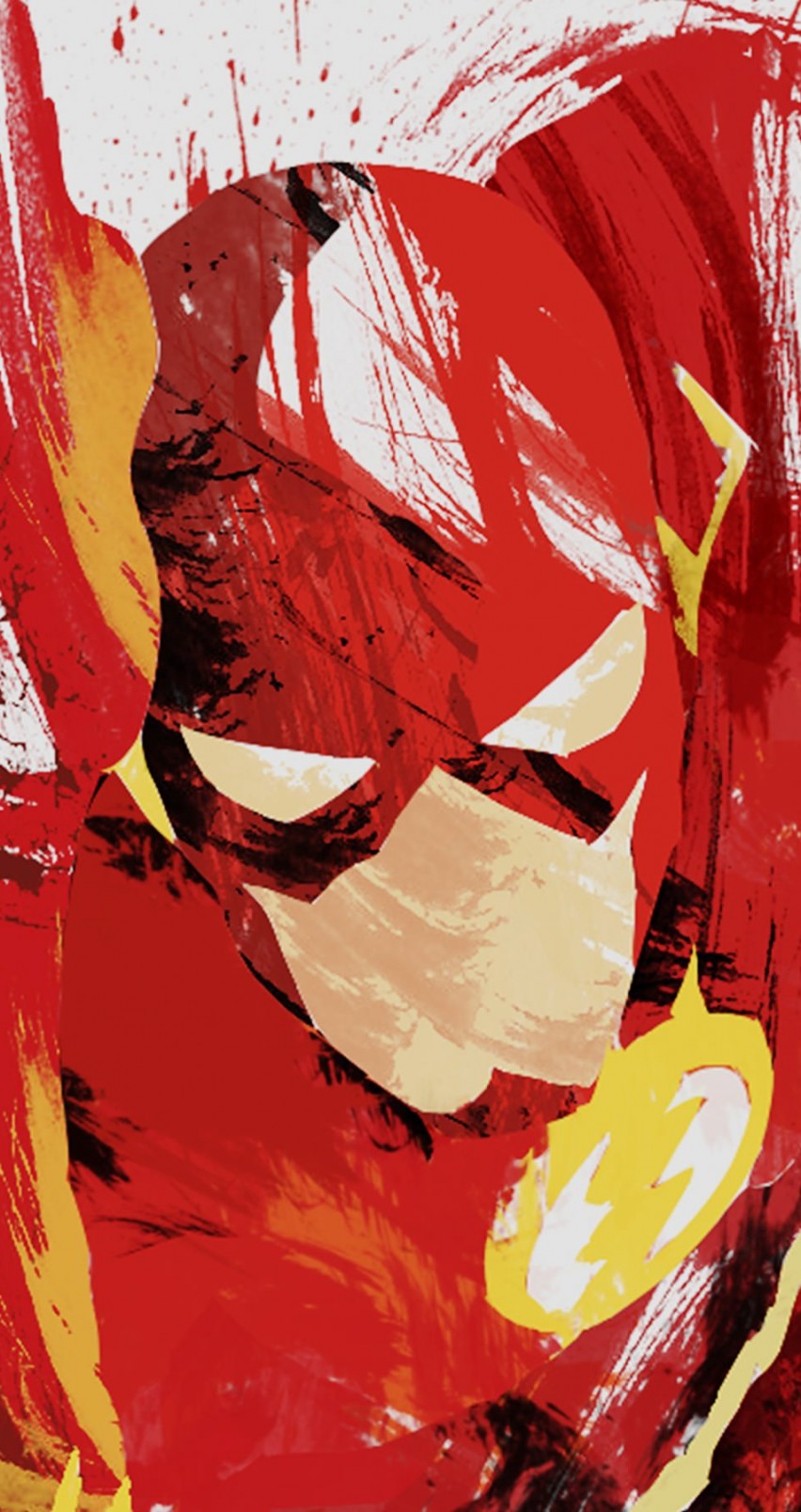 The Flash Illustration Wallpaper for Apple iPhone 6 / 6s