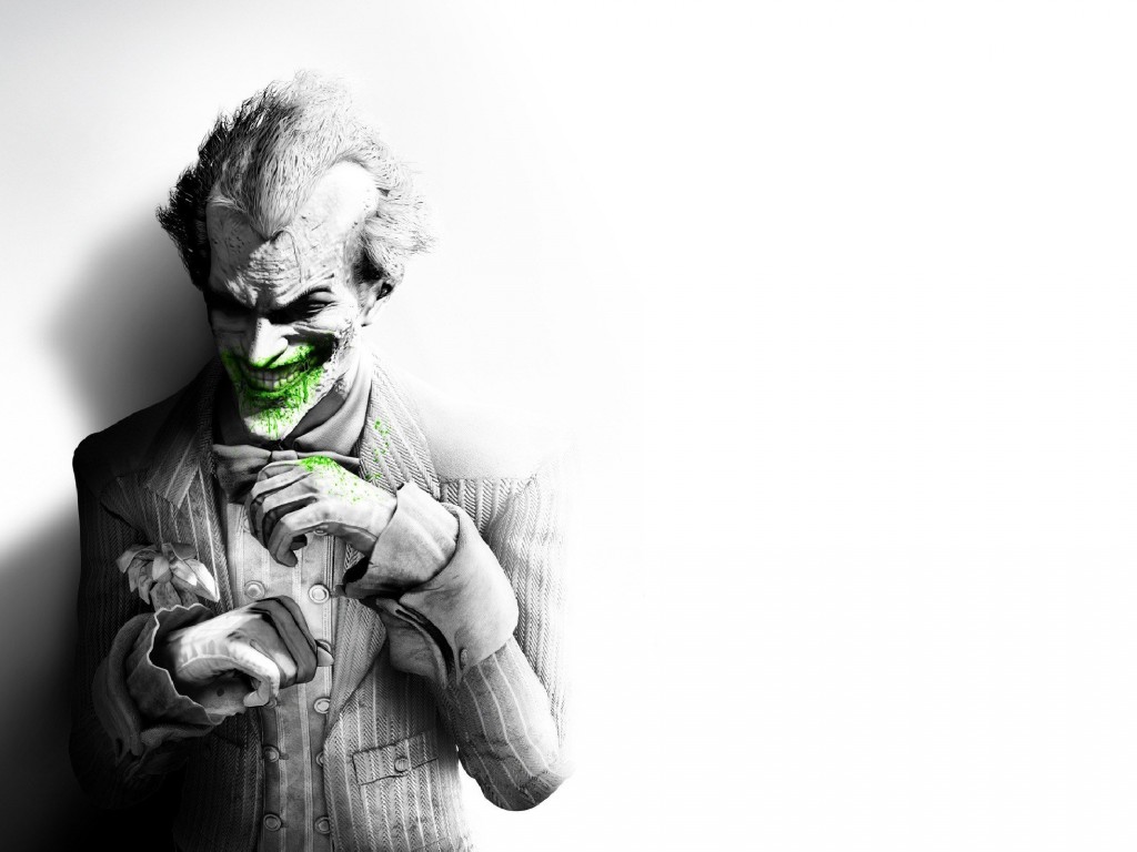 The Joker, Batman Arkham City Wallpaper for Desktop 1024x768
