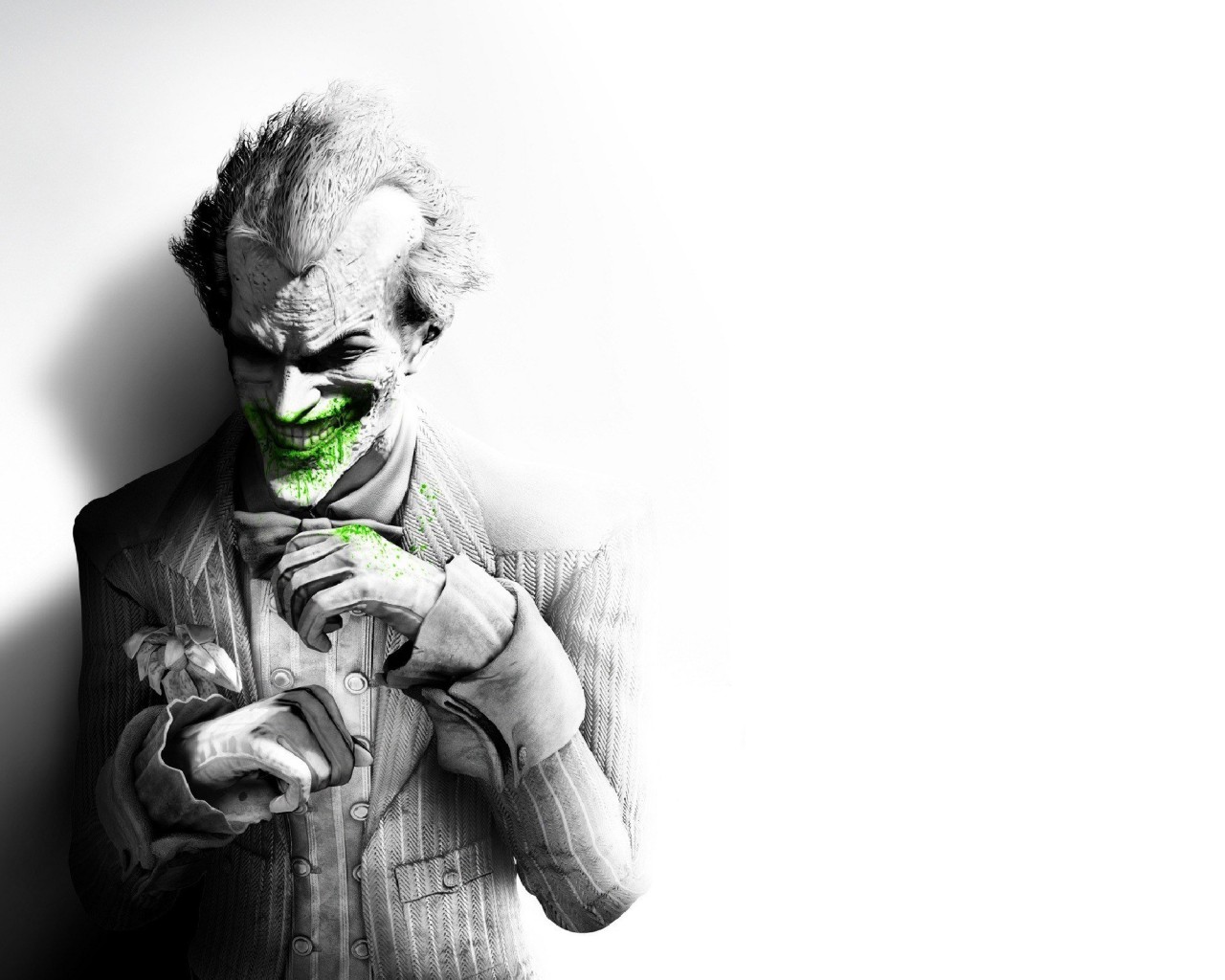 The Joker, Batman Arkham City Wallpaper for Desktop 1280x1024