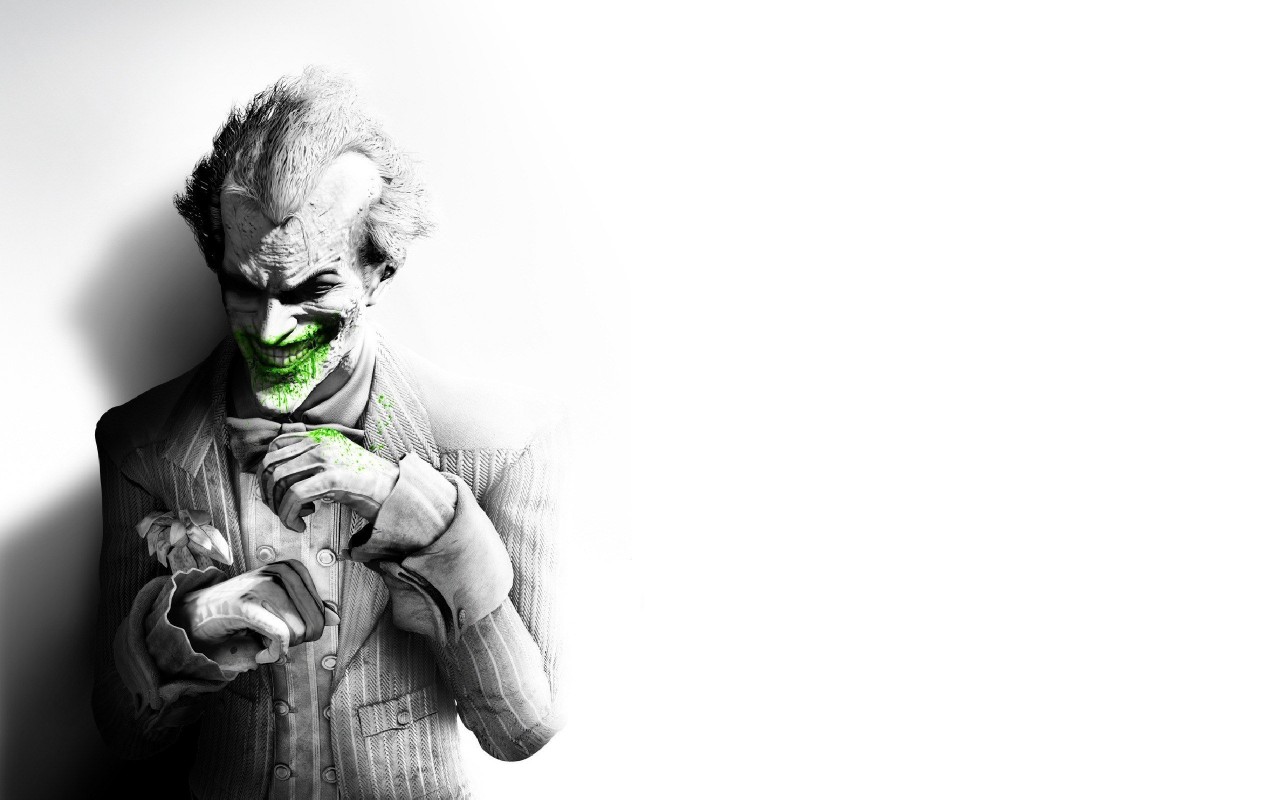 The Joker, Batman Arkham City Wallpaper for Desktop 1280x800