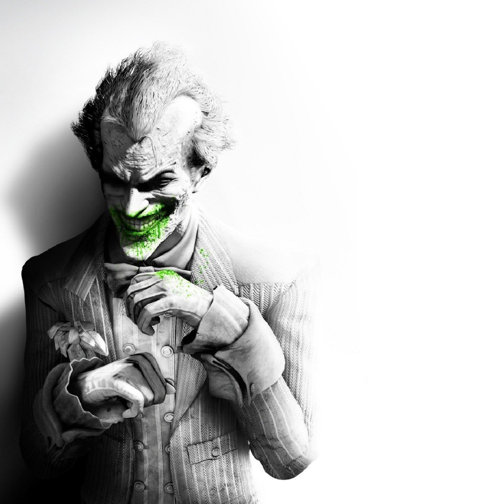 The Joker, Batman Arkham City Wallpaper for Apple iPad
