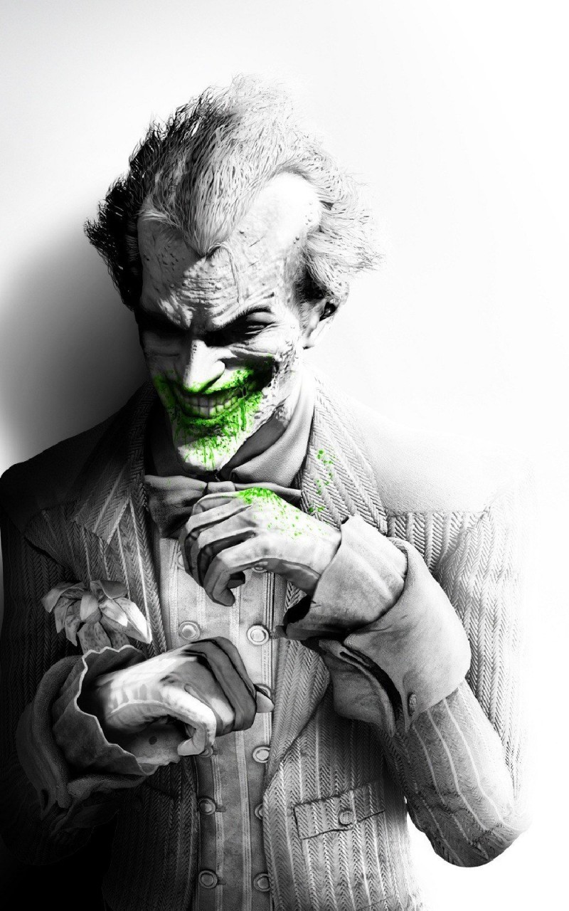 The Joker, Batman Arkham City Wallpaper for Amazon Kindle Fire HD