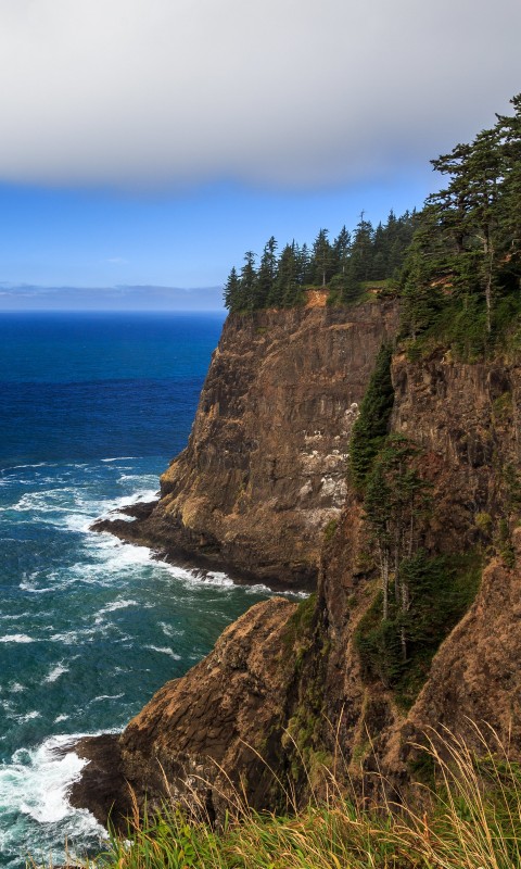 The Left Edge, Cape Lookout, Oregon Wallpaper for SAMSUNG Galaxy S3 Mini