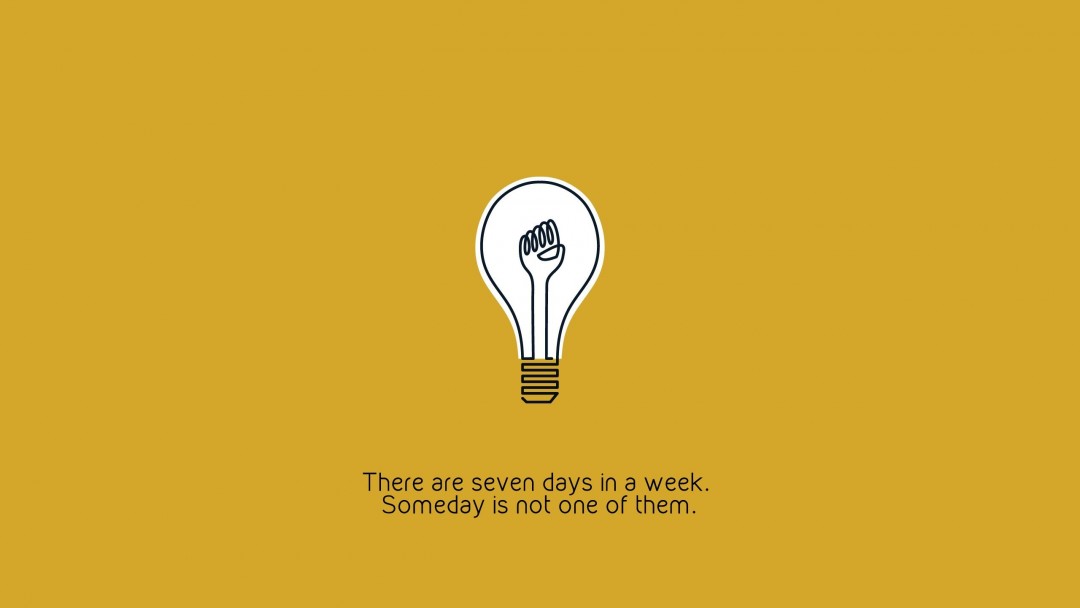 There are only 7 days in the week Wallpaper for Social Media Google Plus Cover