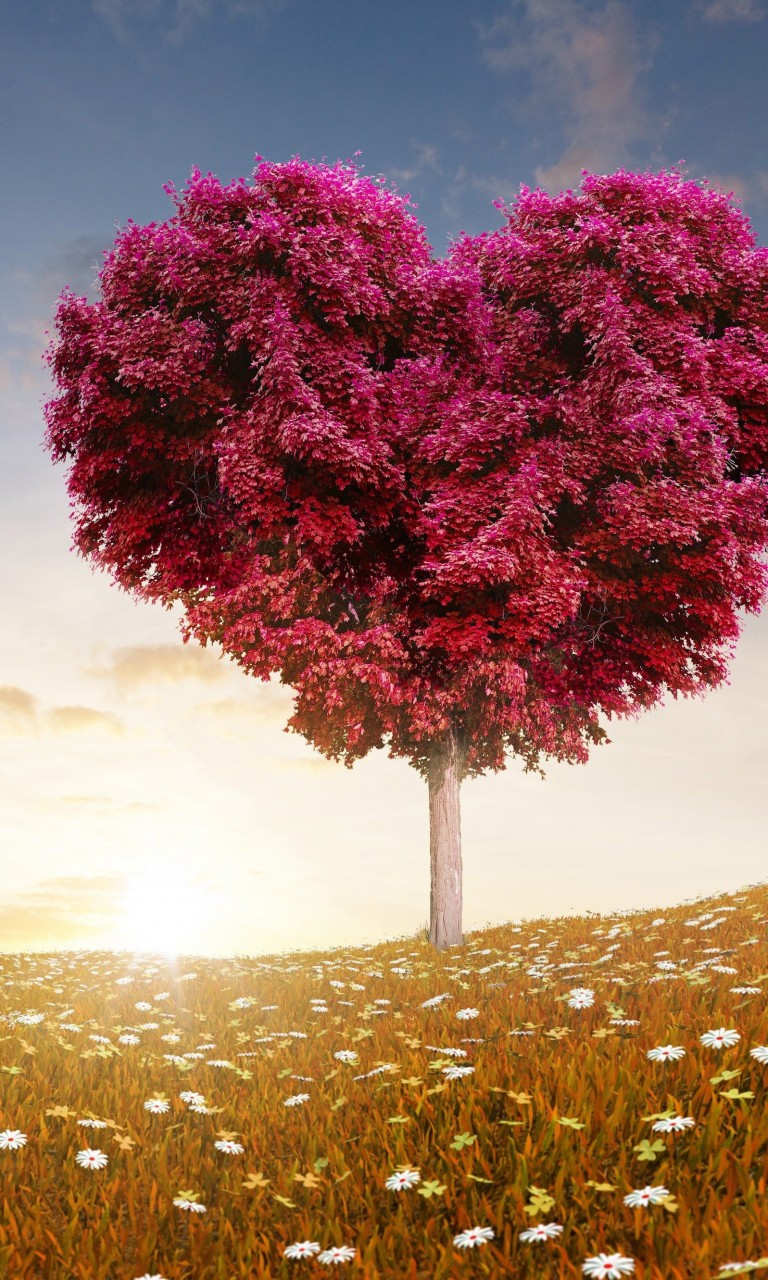 Tree Of Love Wallpaper for LG Optimus G