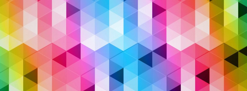 Triangular Grads Wallpaper for Social Media Facebook Cover