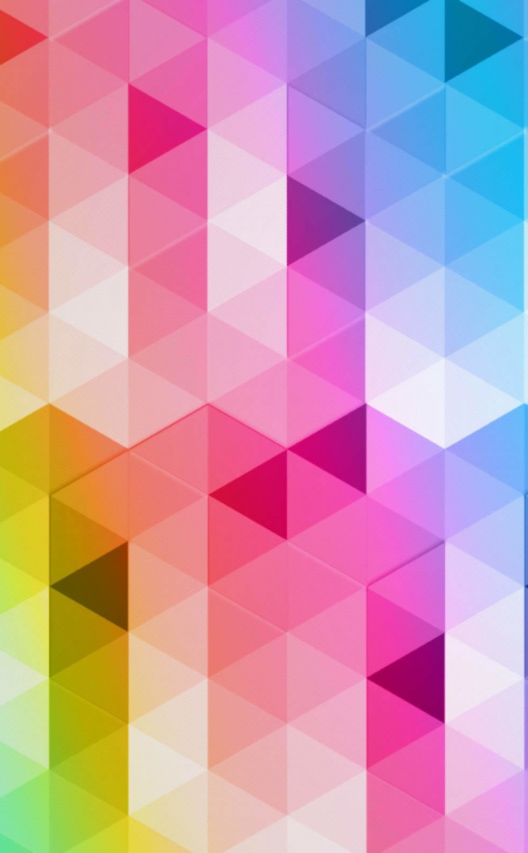 Triangular Grads Wallpaper for Apple iPhone 4 / 4s