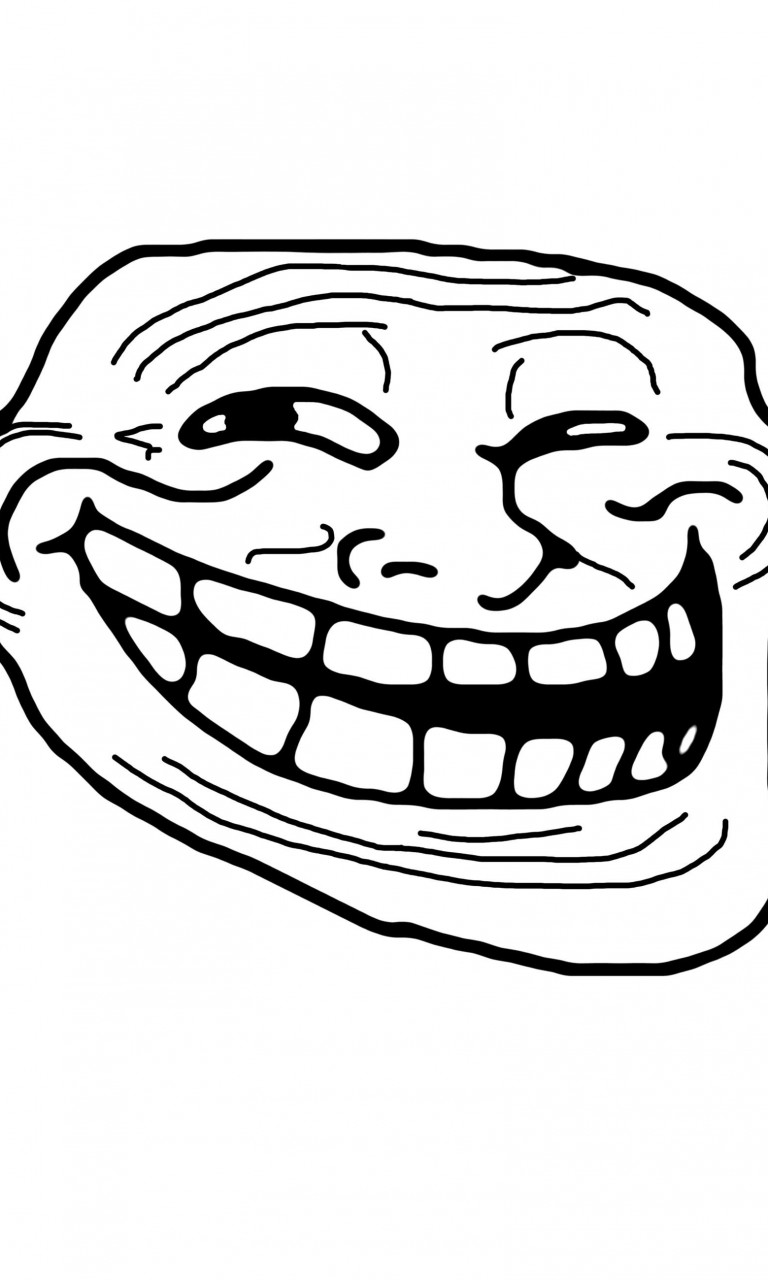 Troll Face Meme Wallpaper for LG Optimus G