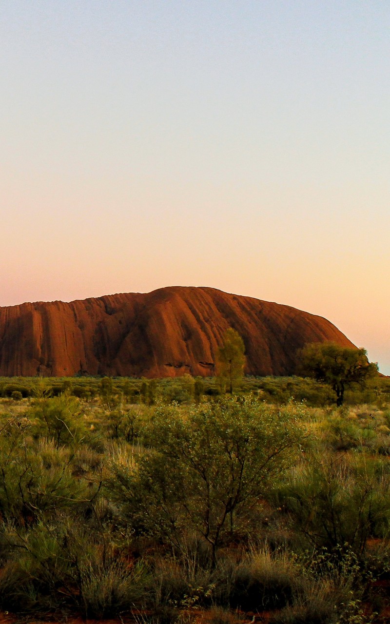 Uluru Sunrise Wallpaper for Amazon Kindle Fire HD