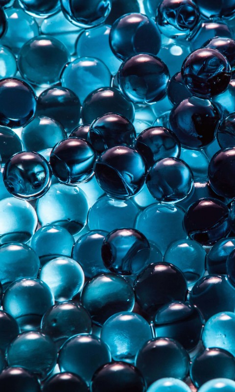 Water Beads Wallpaper for SAMSUNG Galaxy S3 Mini
