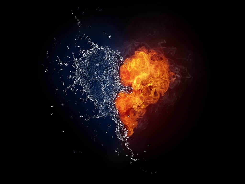 When Love and Hate Collide Wallpaper for Desktop 1024x768