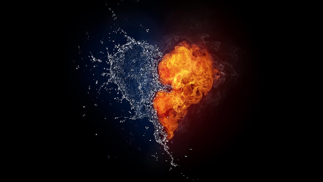 When Love and Hate Collide Wallpaper for Social Media Google Plus Cover