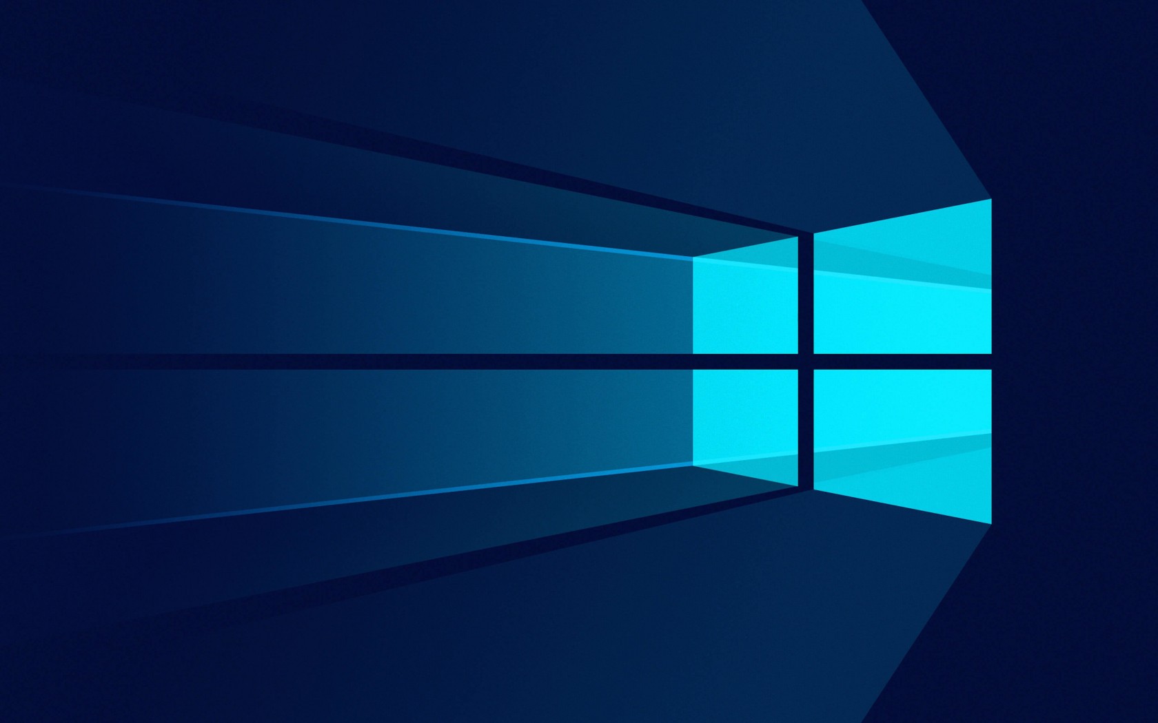 Windows 10 Flat Wallpaper for Desktop 1680x1050