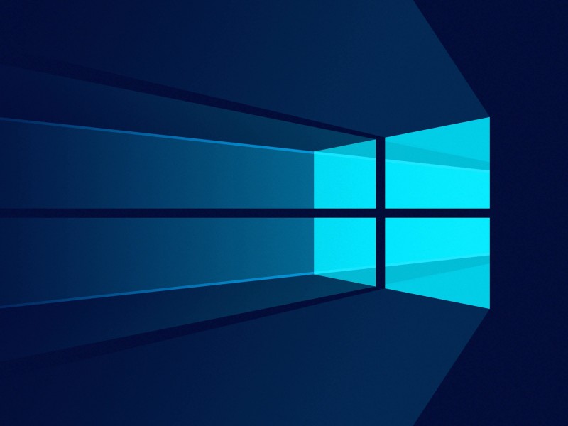 Windows 10 Flat Wallpaper for Desktop 800x600