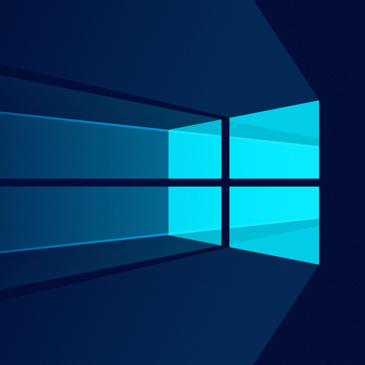 Windows 10 Flat Wallpaper for Apple iPad mini