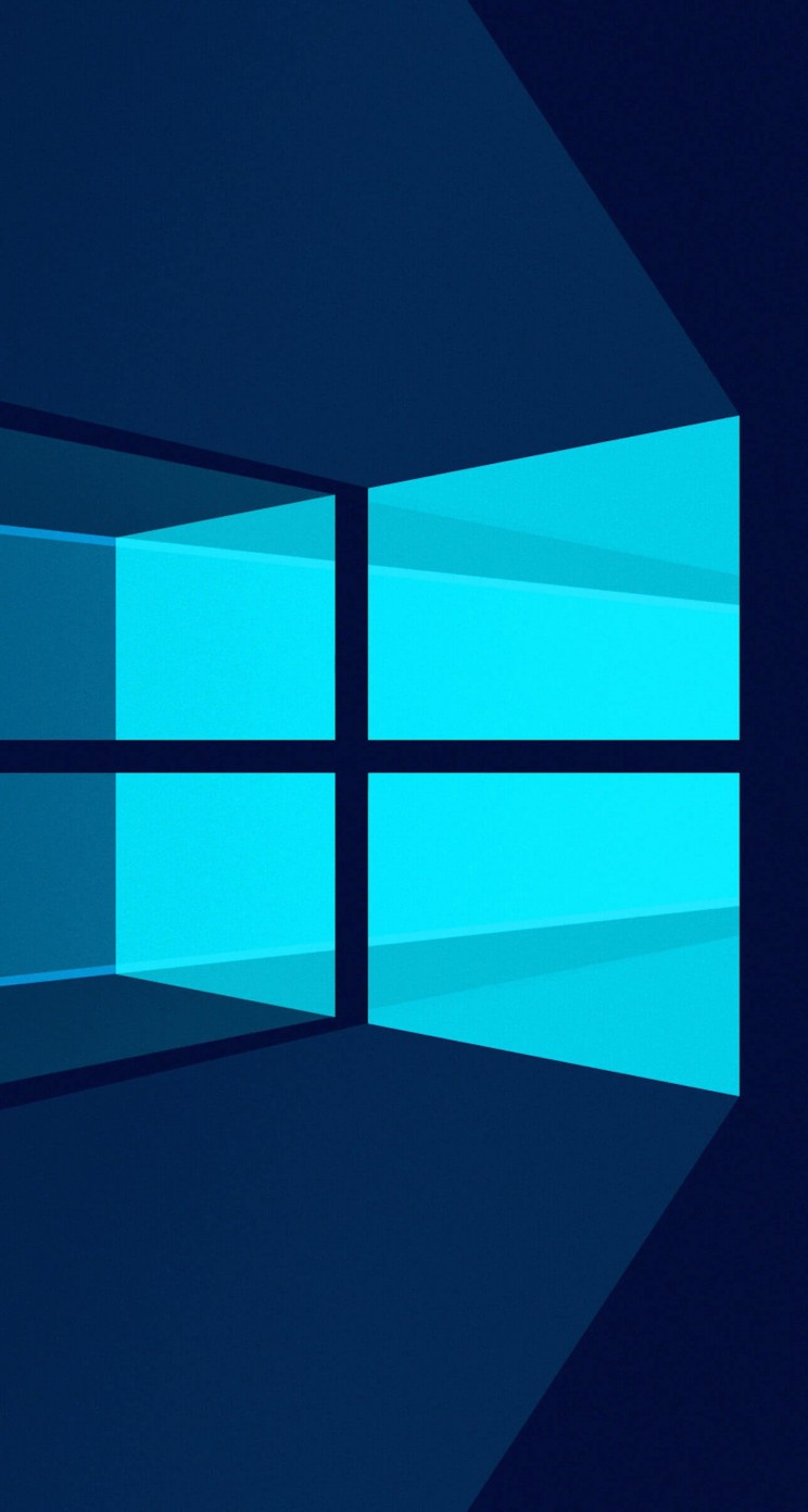 Windows 10 Flat Wallpaper for Apple iPhone 5 / 5s