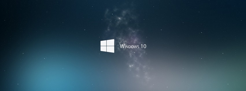 Windows 10 Wallpaper for Social Media Facebook Cover