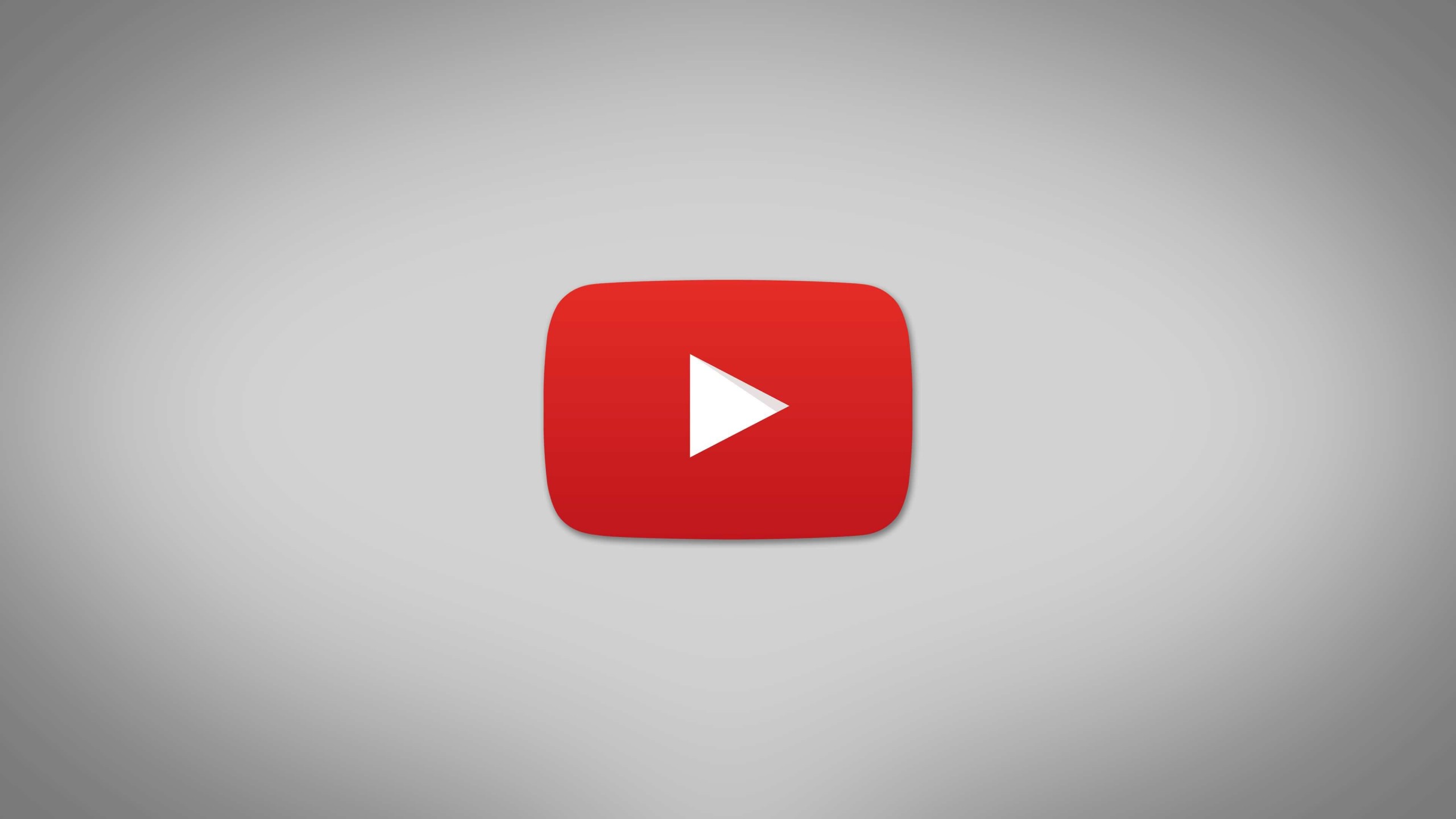 YouTube Logo Wallpaper for Desktop 2560x1440